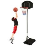 Chiều cao theo tiêu chuẩn thi đấu của cột bóng rổ, trụ bóng rổ, rổ bóng rổ