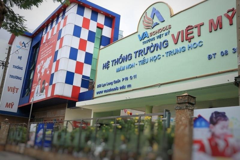 Một cơ sở của trường Việt Mỹ tại Quận 11 (Ảnh: VAschools)
